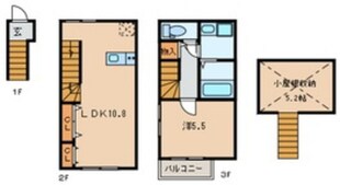 アイコート中野新橋の物件間取画像